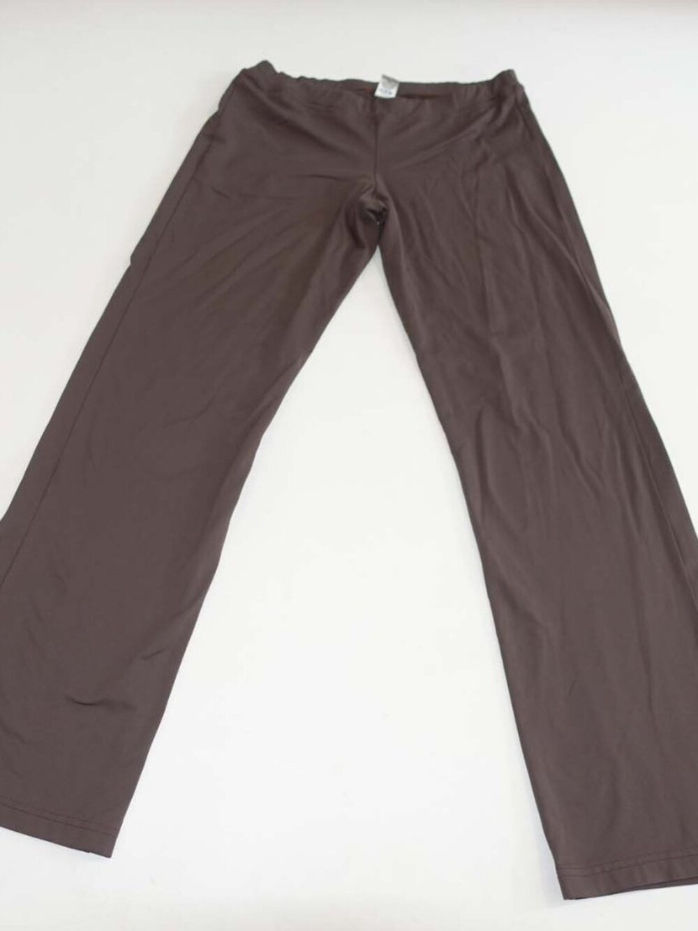 Prana Women's Pull On Pants Size Medium Brown 31" Inseam Elastic Waistband M